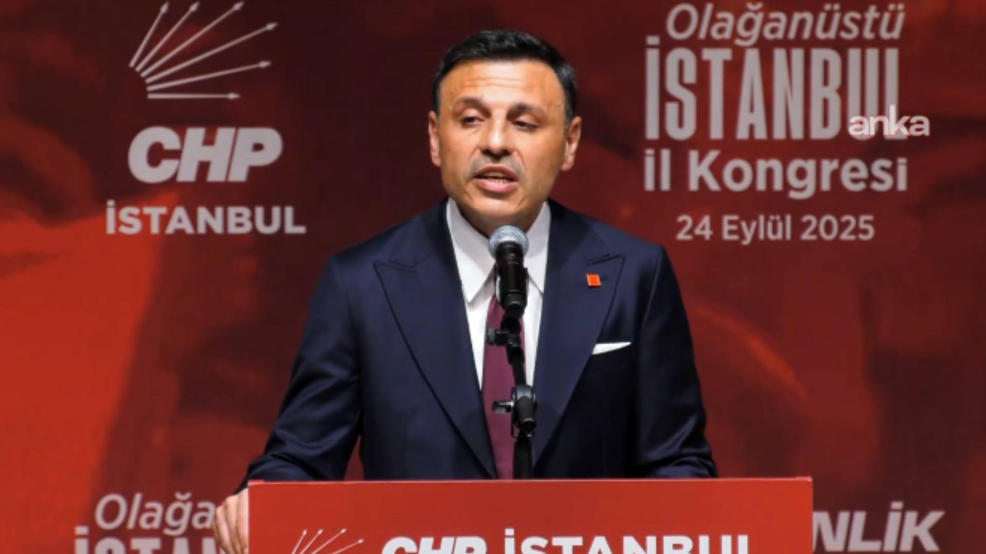 Yeniden İstanbul İl Başkanı seçilen Özgür Çelik: Delegelerimiz CHP’nin mahkeme kararları ile diyan edilemeyeceğini gösterdi