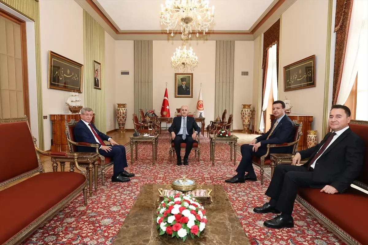 Kurtulmuş, Liderlerle Milletvekilleri İçin Görüştü