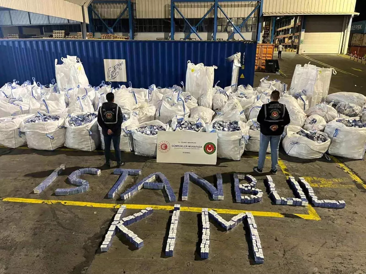 94 Milyonluk Kaçak Sigara Operasyonu