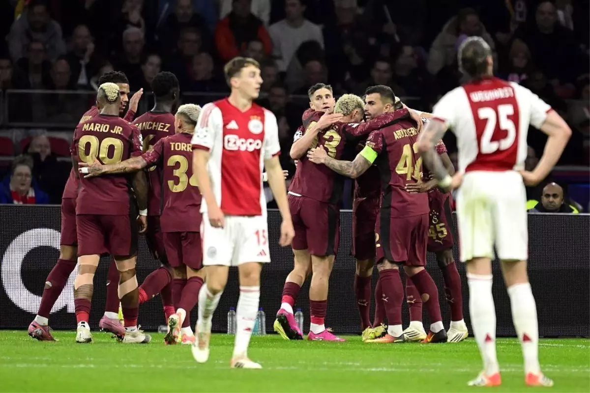 Galatasaray, Ajax’ı 3-0 ile geçti