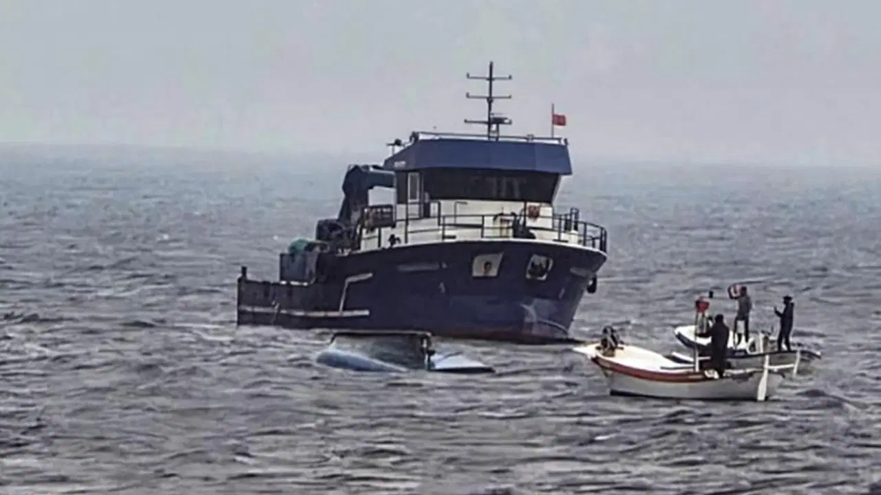 Giresun açıklarında tekne alabora oldu: 1 kişi hayatını kaybetti