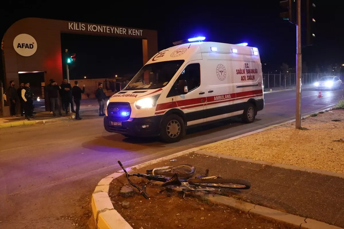 Kilis’te Bisikletli Genç Hayatını Kaybetti