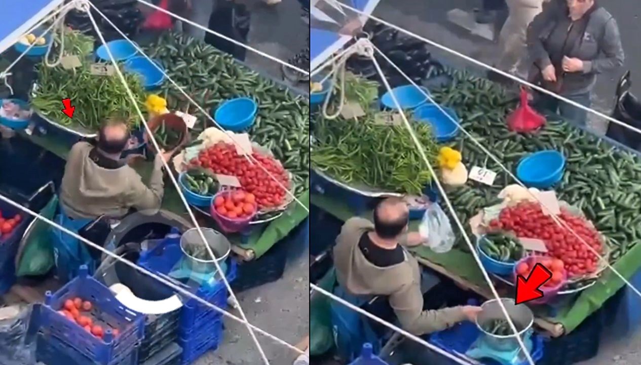 Pazarcının hilesine kapatma ve para cezası