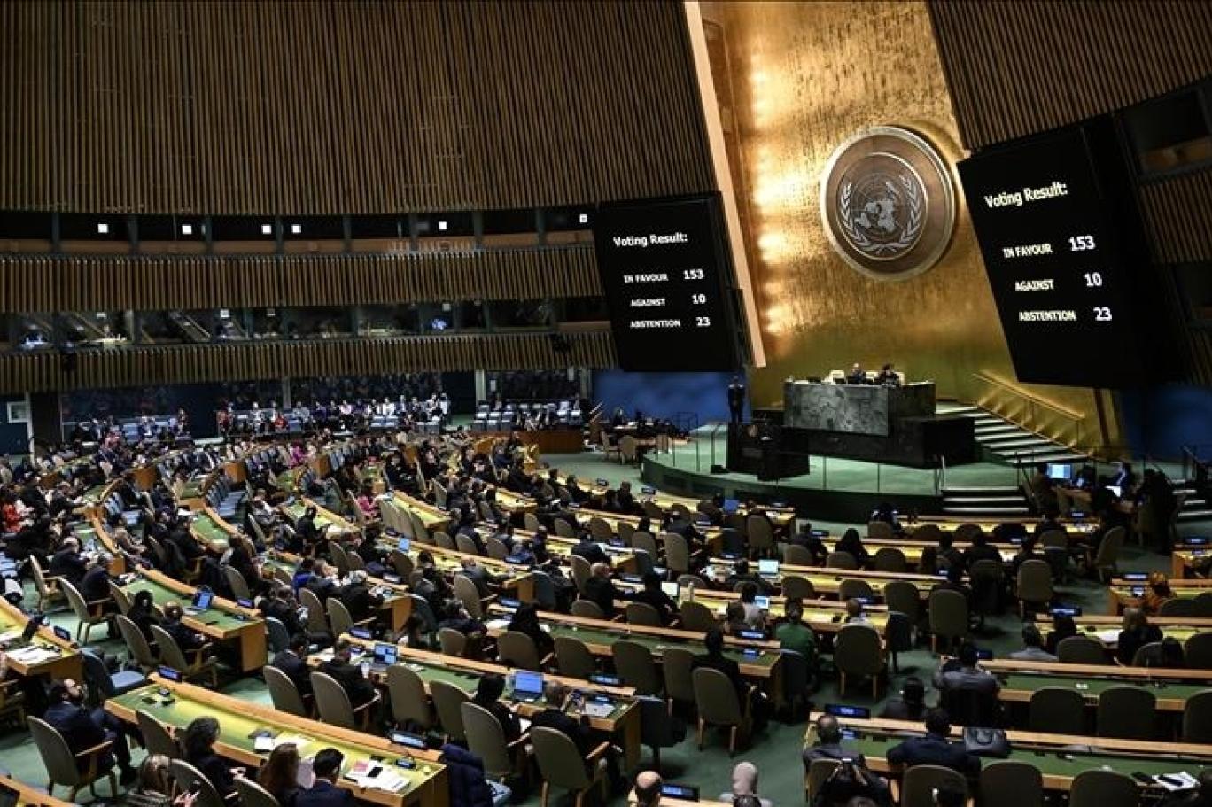 BM Genel Kurulu’nda Filistin oylaması