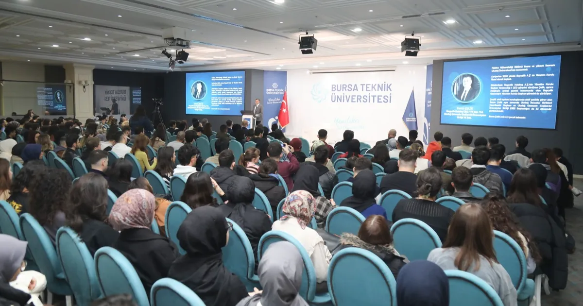 BTÜ Konuşmaları’nın konuğu Baran Çelik oldu