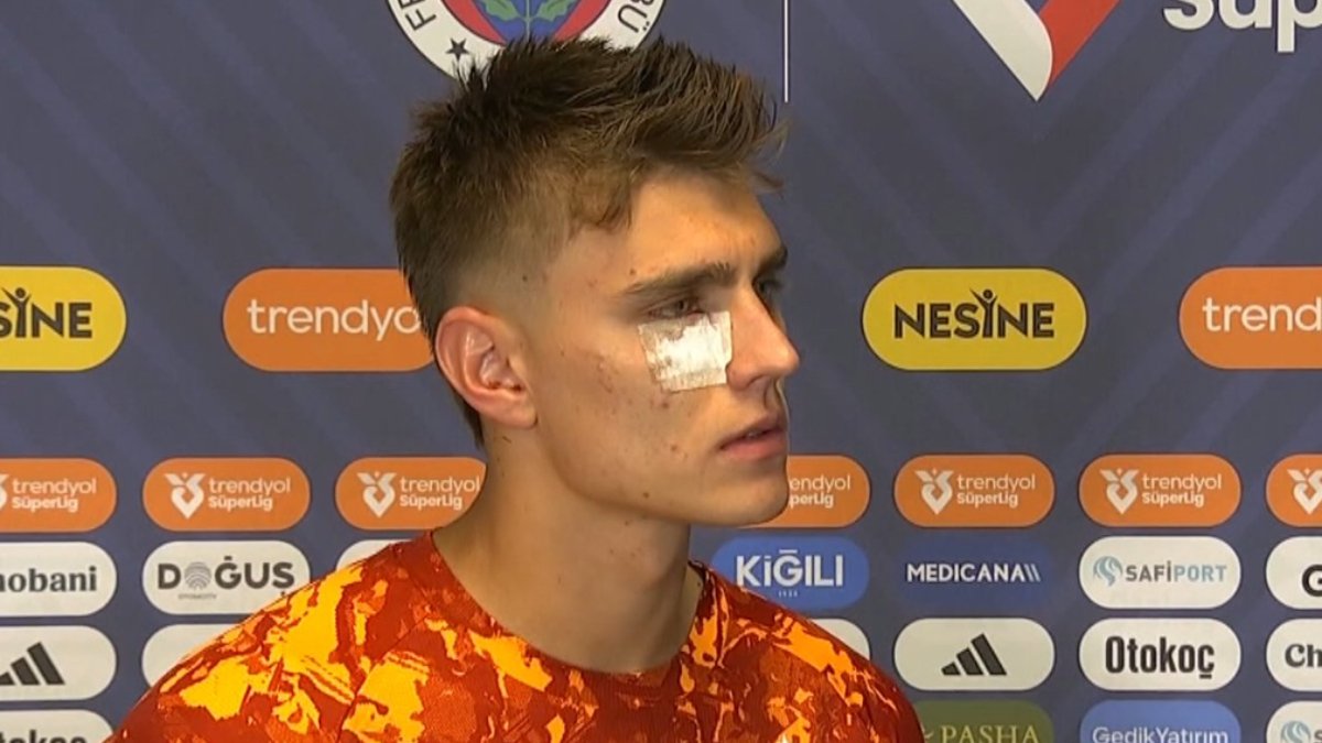 Derbide futbolcu Kazımcan Karataş’ı yaralayan taraftar yakalandı