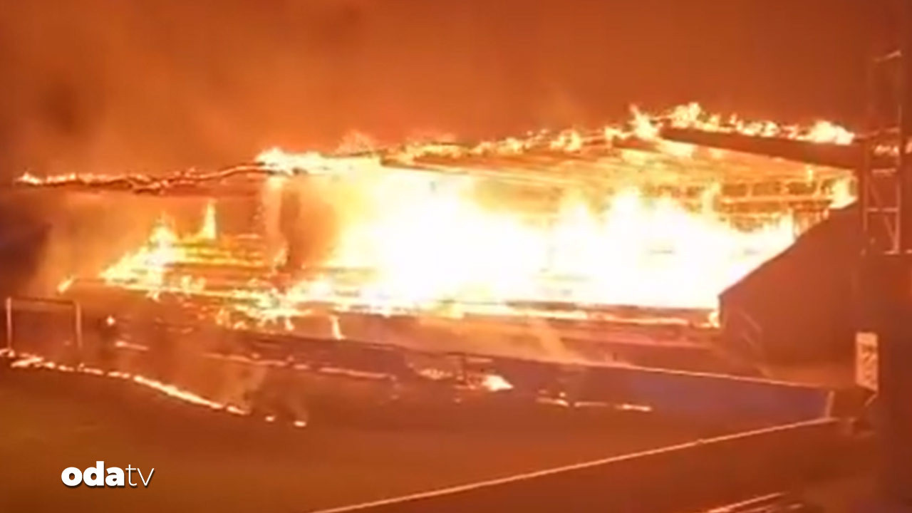 Finlandiya futboluna gölge düştü: Tarihi stat kül oldu