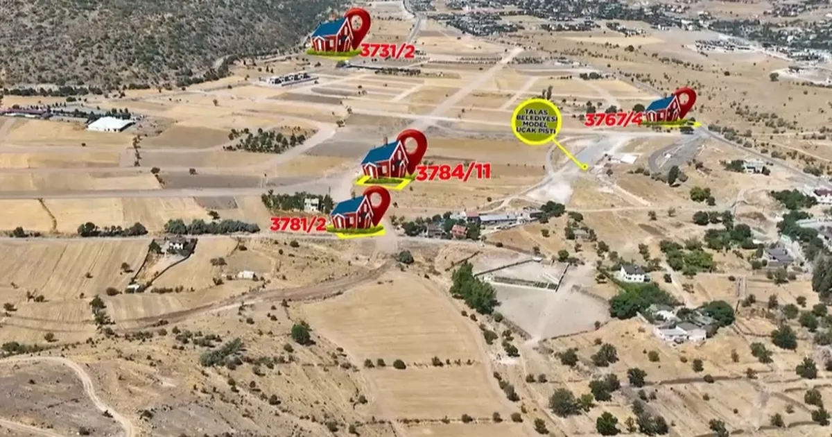 Kayseri Talas’tan 30 prestijli villa