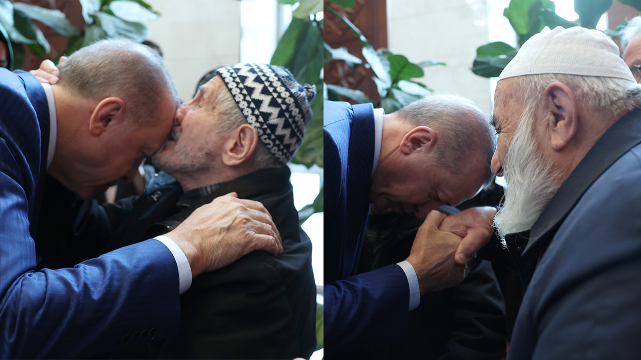 Cumhurbaşkanı Erdoğan’a MYK öncesi sürpriz ziyaret