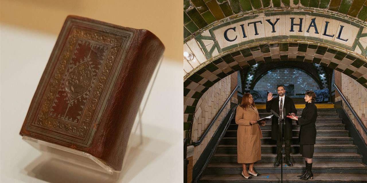 Mamdani Osmanlı döneminden kalan Kuran üzerine yemin etmiş